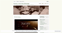 Desktop Screenshot of livinganepiclife.com